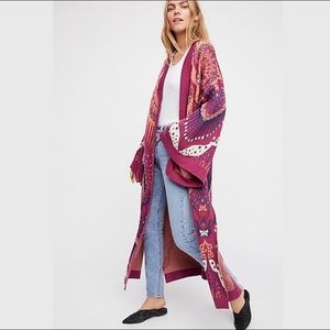 Free People Psychedelic Kimono